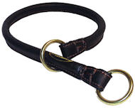 Get Rolled Leather Dog Collar/Choke Collar for Mastiff