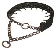 Training Pinch Collar with Cover for Dog Training-3.9 mm(25Inch)