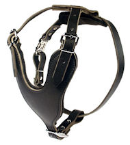 Large Leather Dog Harness for Mastiff - Durable Dog Harness