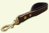 12 inch Leather Traffic Leash 12 inch Leather Traffic Leash