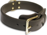 Mastiff Fit Black dog collar 19 inch/19'' collar - c33nh Mastiff Fit Black dog collar 19 inch/19'' collar - c33nh