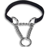 Black martingale collar for Mastiff