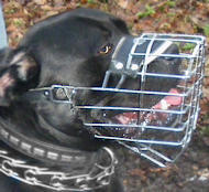 New Wire Basket Dog Muzzle For Mastiff or similar Big Dogs