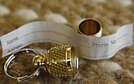 Non destructible ID Tag Metal Tube