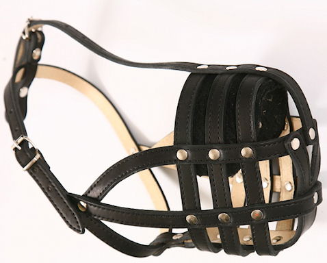 Maulkorb Leder fuer Grosse Hunde