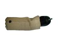 Puppy sleeve made of jute