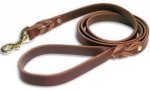 Durable Leash made of Leather for Mastiff_1