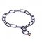 "Under Control" Herm Sprenger Black Stainless Steel Chain Mastiff Collar