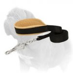 'Leather + Nylon Combo' Mastiff Dog Leash