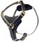 Tac-Black Leather Padded Tracking Harness for Mastiff