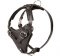 Black Leather Dog Harness for Mastiff