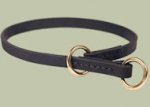 Leather Choke Collar 1/2 for Mastiff-Silent Collar for big dogs
