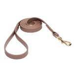 Khaki Waterproof Mastiff Leash Made of Biothane_2