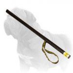Mastiff Sport Training Dog Stick with Leather Covering