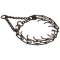 Strong Herm Sprenger Mastiff Pinch Prong Collar of Black Stainless Steel - 2.25 mm (1/11 inch)