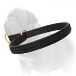 Marvellous Leather Choke Collar for Active Mastiff Dogs