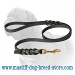 Top-Notch Quality Leather Mastiff Dog Leash_1