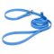 Solid Blue Biothane Mastiff Leash and Collar Combo