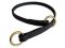 Silent Leather Training Choke Collar for Big Dogs like Mastiff