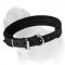 Multitasking Leather Padded Dog Collar for Mastiff Breed - Extra Thin