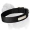 Reliable and Gorgeous Nylon Dog Collar with Name Tag for Mastiff Breed