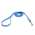Amazing Blue Biothane Mastiff Leash for Walking, Tracking_1