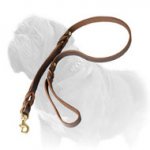 Handmade Designer Double Handle Mastiff Dog Leash with Braids
