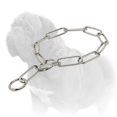 Mastiff Dog Training Choke Metal Fur Saver Mastiff Dog Training Choke Metal Fur Saver
