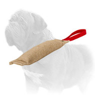 Mastiff Training Bite Tug Made of Jute with the Loop