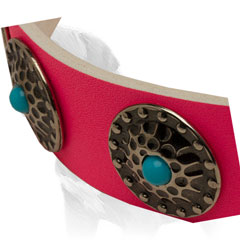 Beautiful Studs with Bright Blue Inserts