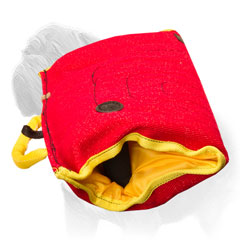 Soft bite sleeve for Mastiffs training made of strong synthetic material