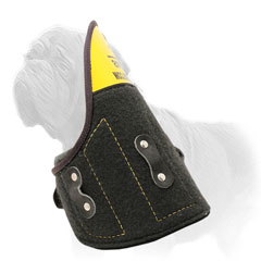 Dog training shoulder protector made of NK material