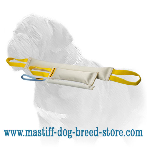 Three Fire Hose Mastiff Training Tugs in One Set - Click Image to Close