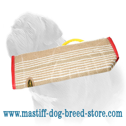Mastiff Dog Bite Sleeve Cover of Jute Material - Click Image to Close