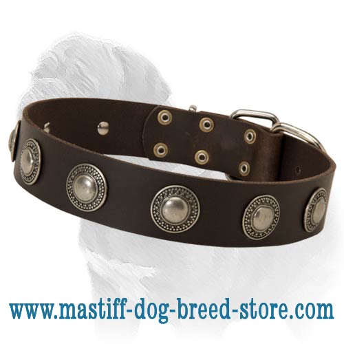 Designed Conchos for Leather Belts, Dog Collars or Other Leather Goods