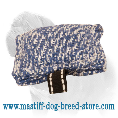 Small French Linen Mastiff Dog Bite Training Tug