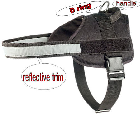 Padded Harness Service Dog Vest for Mastiff