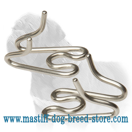 Stainless Steel Extra Link for Mastiff Dog Prong Collar
