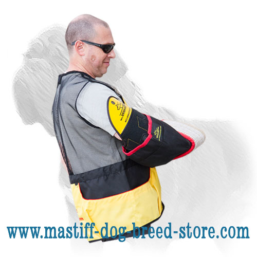 Mastiff Bite Buliding Sleeve of Durable Material - Click Image to Close