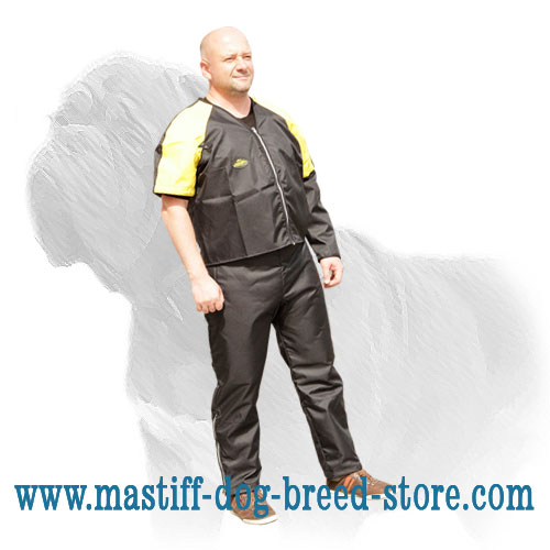Nylon Mastiff Training Dog Scratch Suit - Click Image to Close