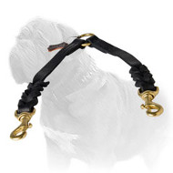 Amazing Design Leather Mastiff Dog Coupler Leash