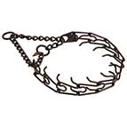 Strong Herm Sprenger Mastiff Pinch Prong Collar of Black Stainless Steel - 2.25 mm (1/11 inch)