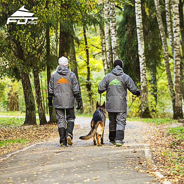 Professional Dog Training Jacket of Quality for All Weather Use