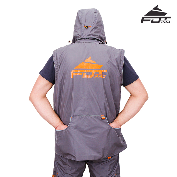 High Quality Dog Trainer Suit Grey Color from FDT Wear