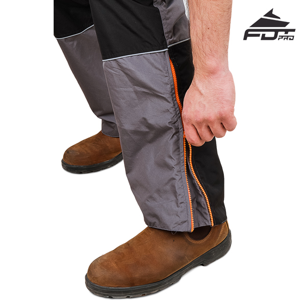 FDT Professional Design Pants with Top Notch Zippers for Dog Tracking