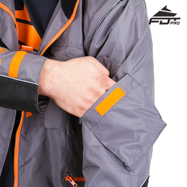 Strong Sleeve Pocket on FDT Pro Design Dog Tracking Jacket